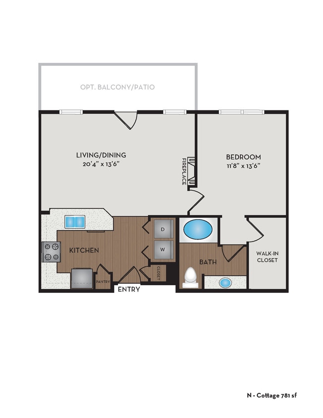 Floor Plan - Cottage