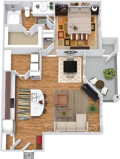 Floor Plan - The Longhorn