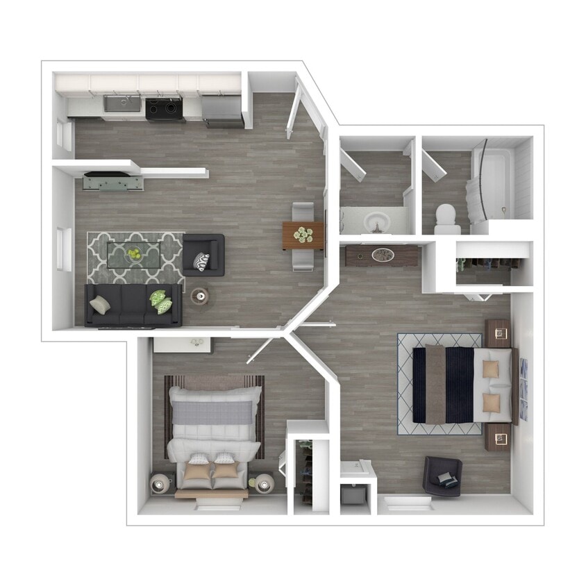 Floor Plan - B1 Upgrade