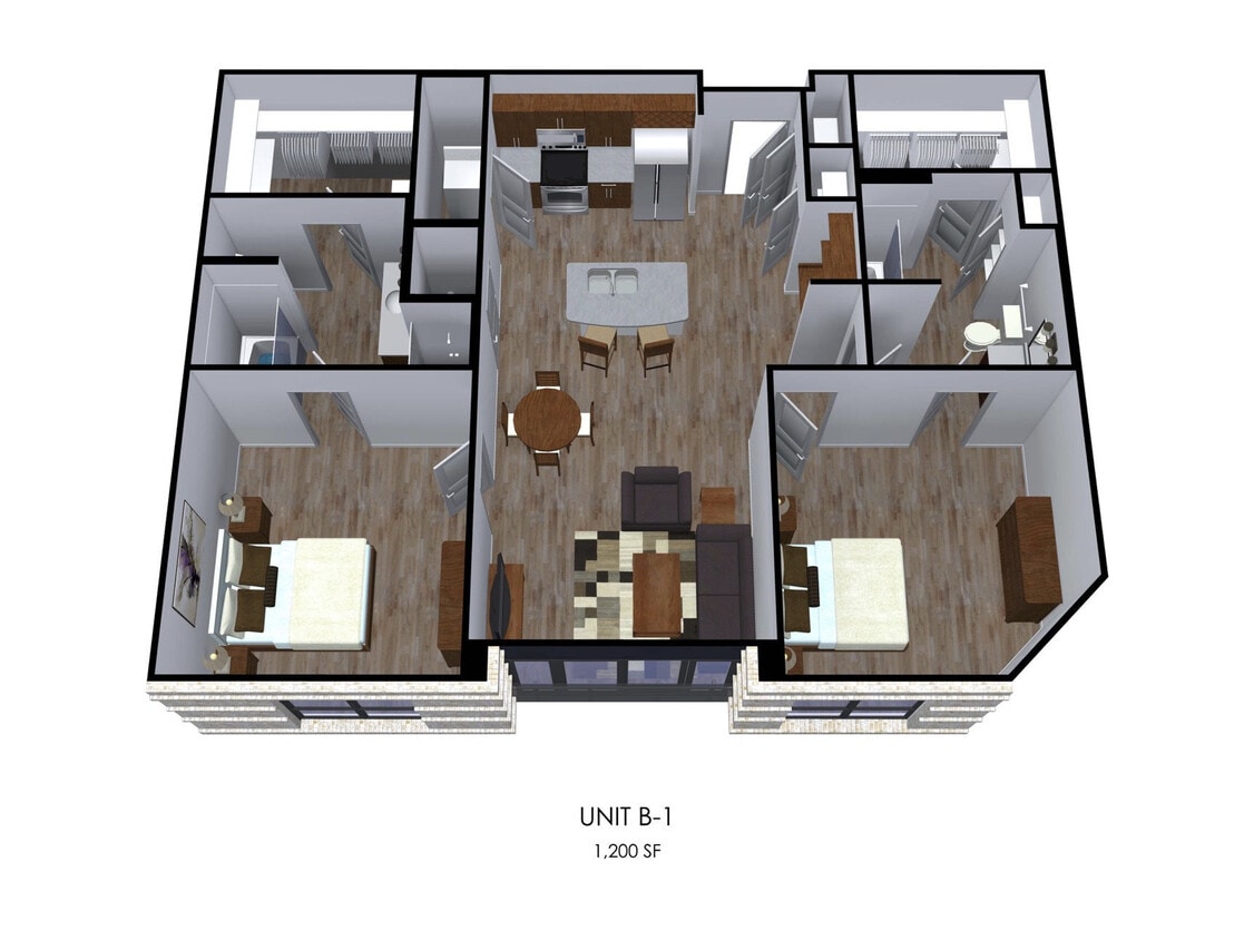 Floor Plan - 2-B1