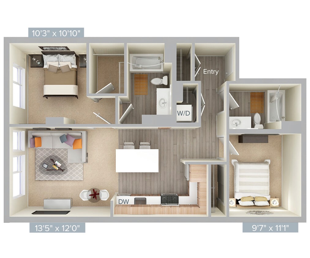 Floor Plan - B1-916-2