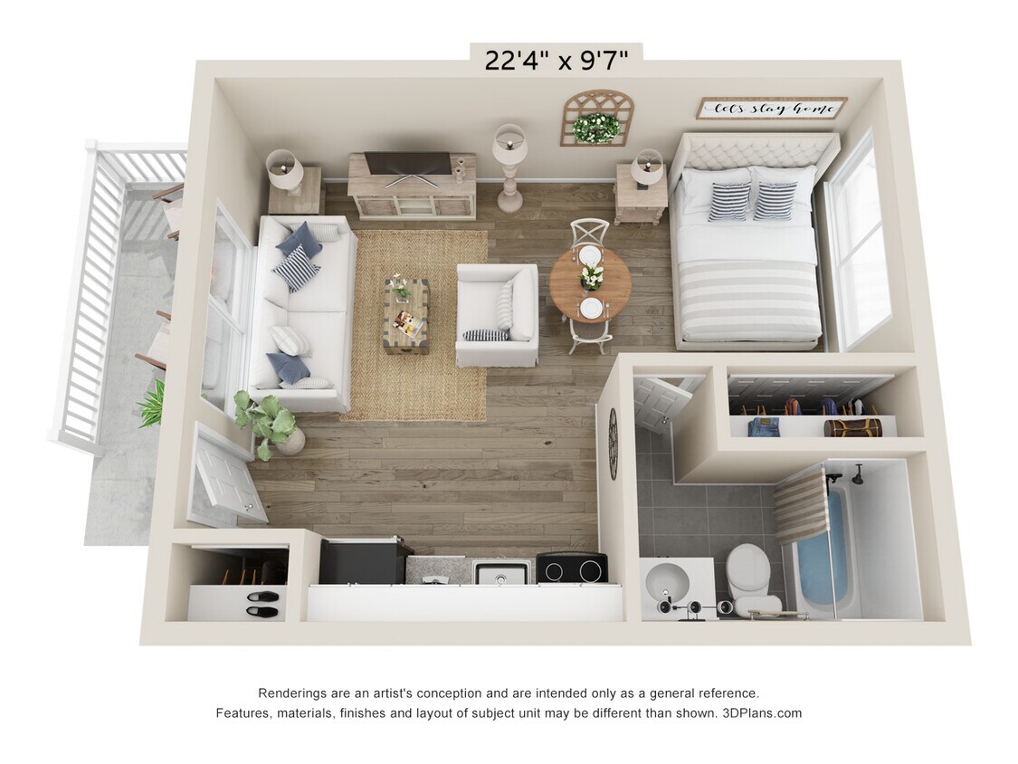 Floor Plan - Lily Renovated
