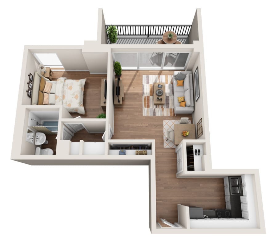 Floor Plan - The Austin