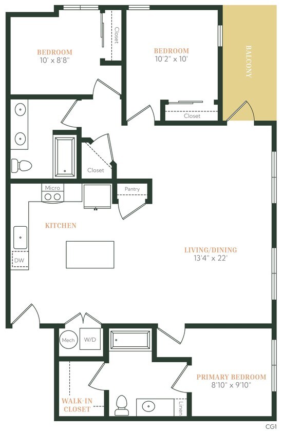 Floor Plan - C2A