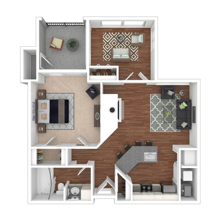 Floor Plan - Duke - Renovated