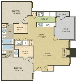 Floor Plan - B3 -  Rio Grande