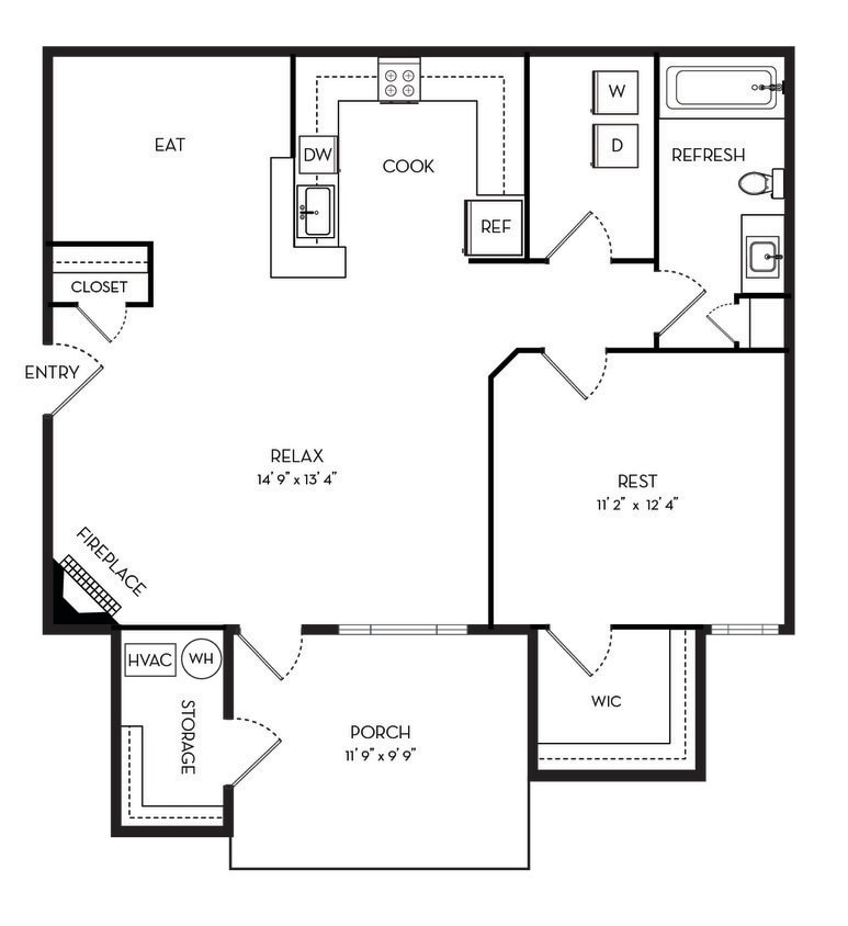 Floor Plan - The Slate