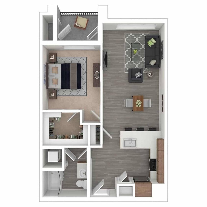 Peakline at Copperleaf A2 - 1x1-B