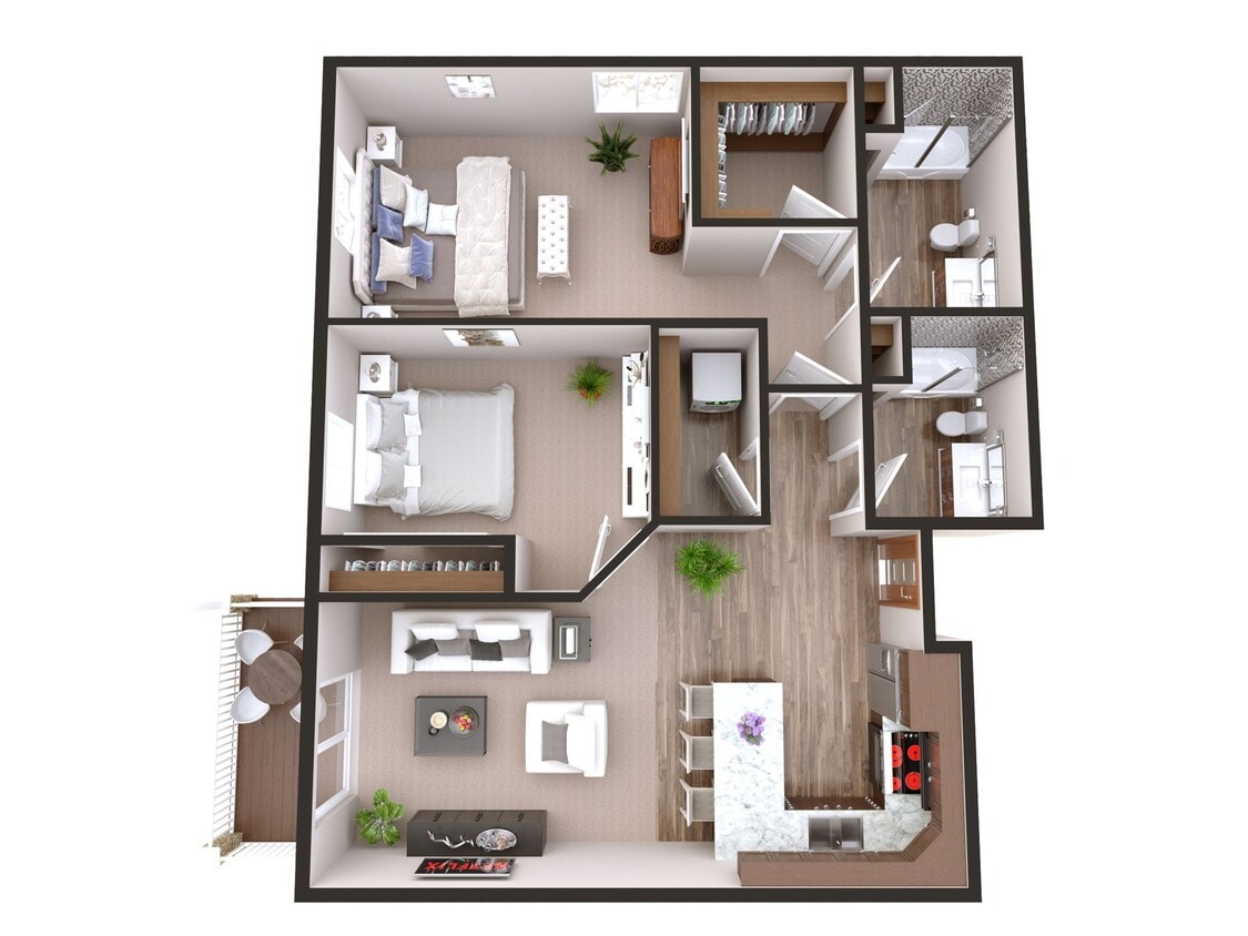 Floor Plan - Mayowood 2B/B C