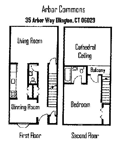 1BR/1.5BA - 1 Bedroom Townhouse