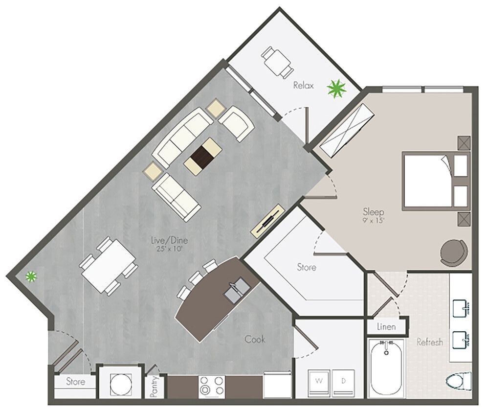Floor Plan - Hudson