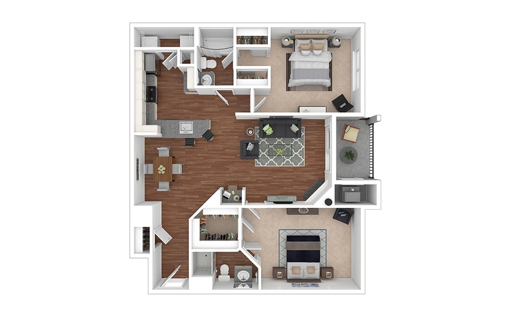 Floor Plan - B3R - Joshua