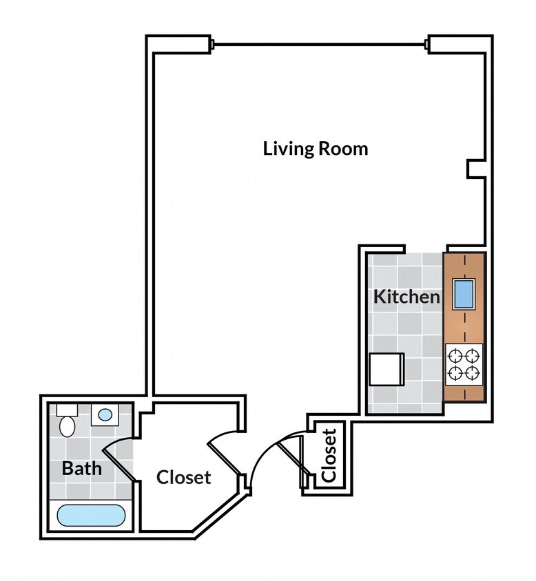Floor Plan - Studio 09 Tier