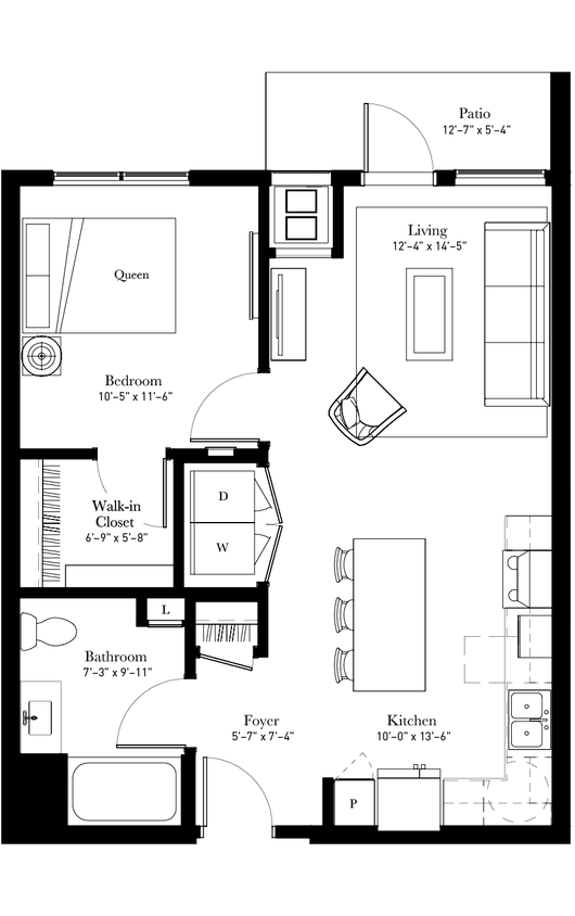 Floor Plan - Ivy (A2.1a)