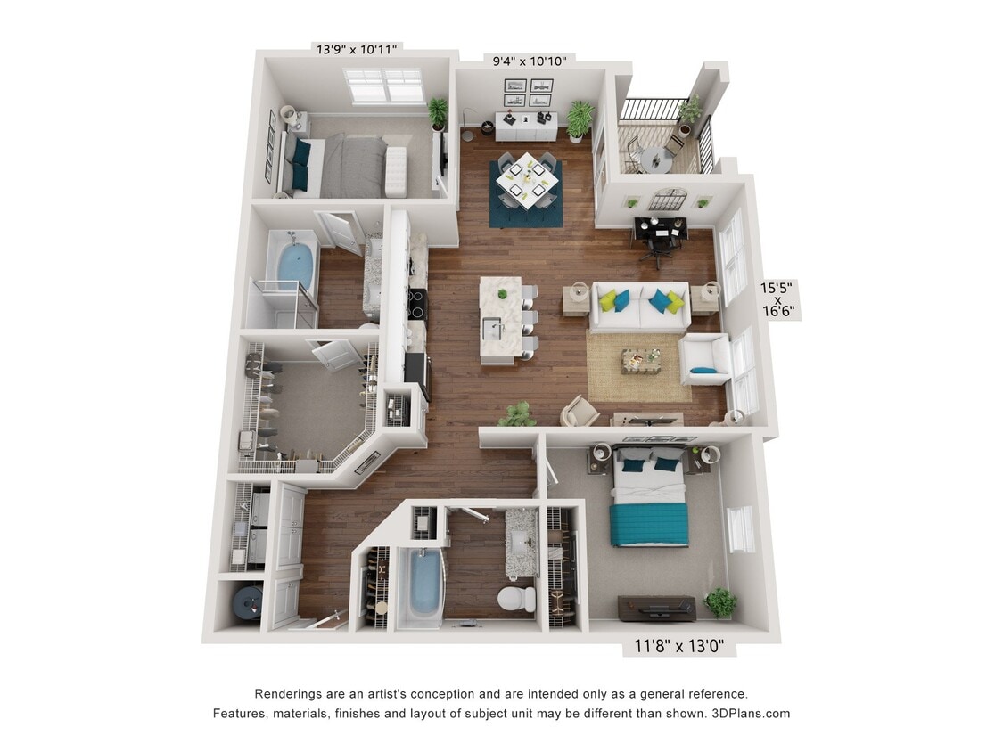 Floor Plan - The Jefferson
