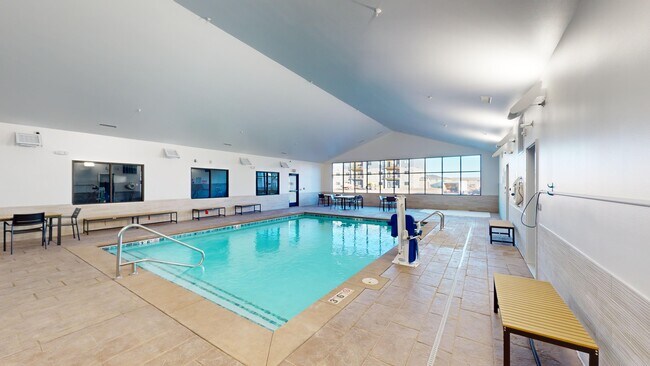 Indoor Pool - Sage Meadow Apartments & Townhomes
