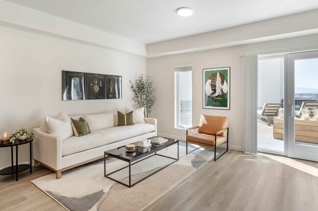 Spacious Living Room - The Edison