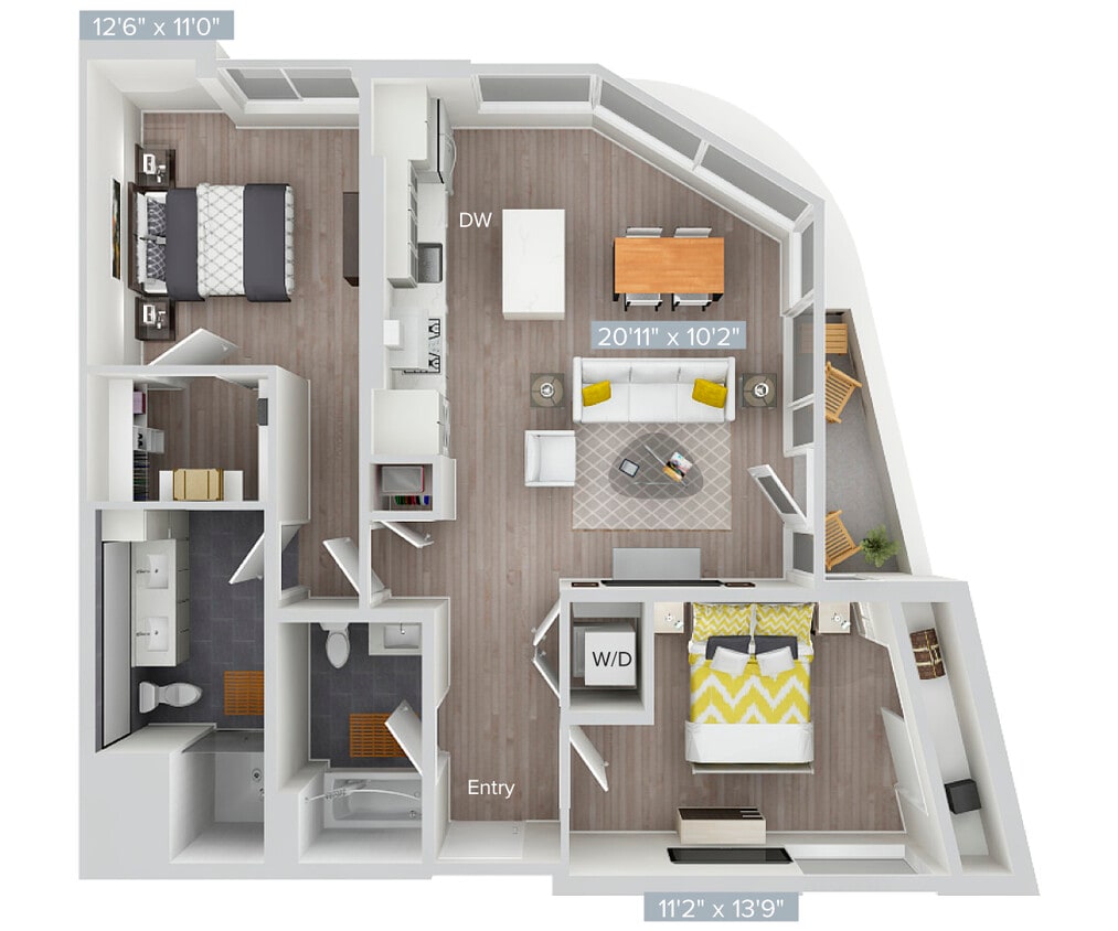 Floor Plan - B14S-1066SF