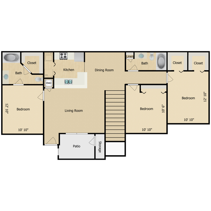 Floor Plan - Sandhill Crane