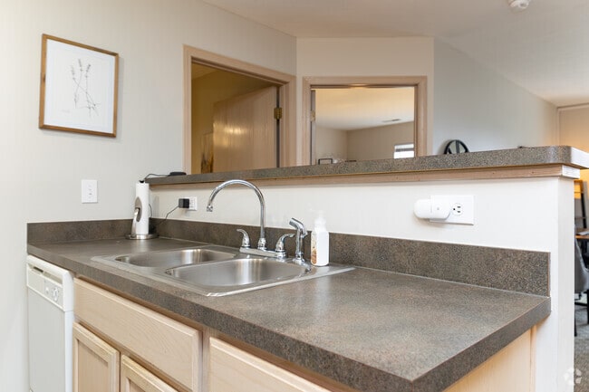 1BR, 1BA - 625SF - Kitchen - The Ridge at Chestnut Hill