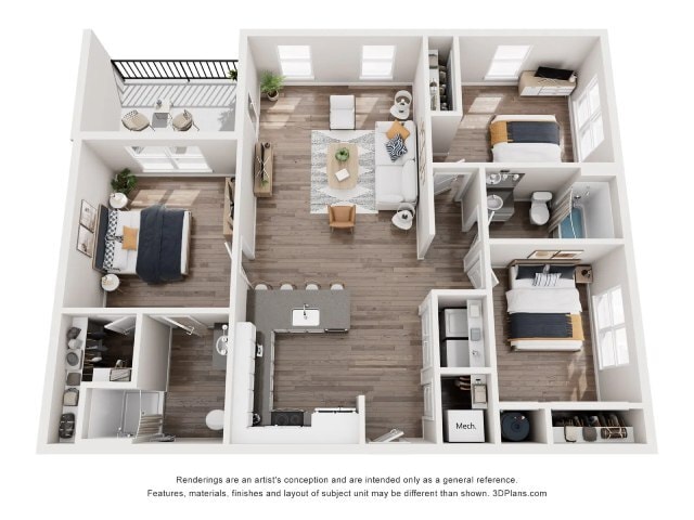 Floor Plan - Summit (3x2)