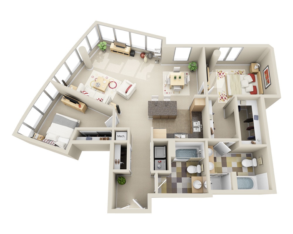 Floor Plan - Panache 05's