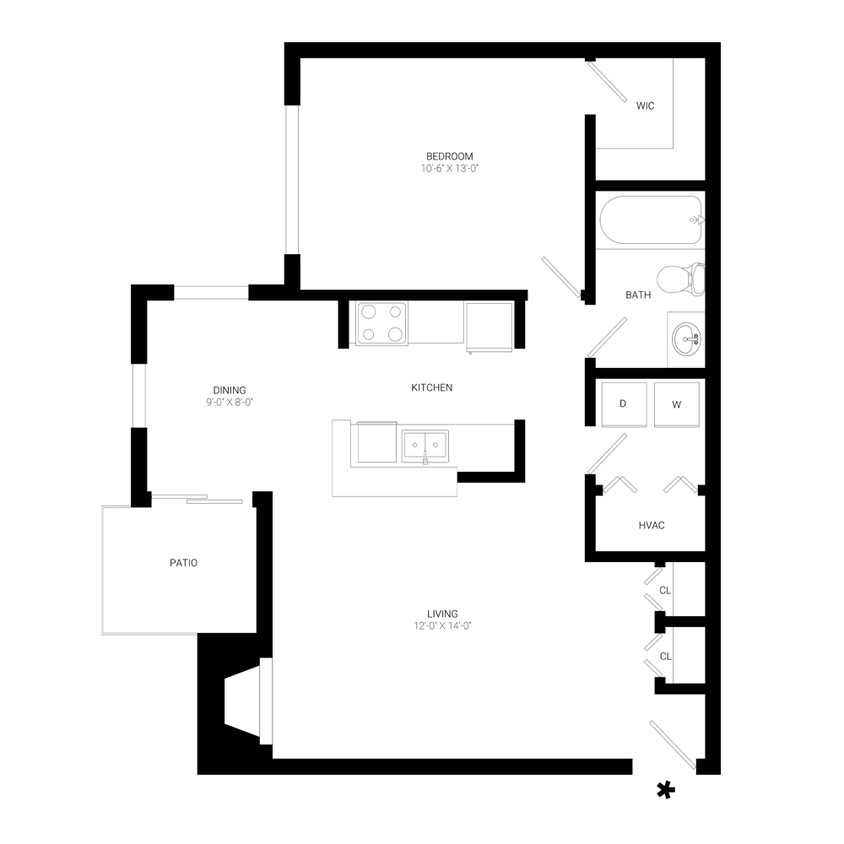 Floor Plan - The Alpine
