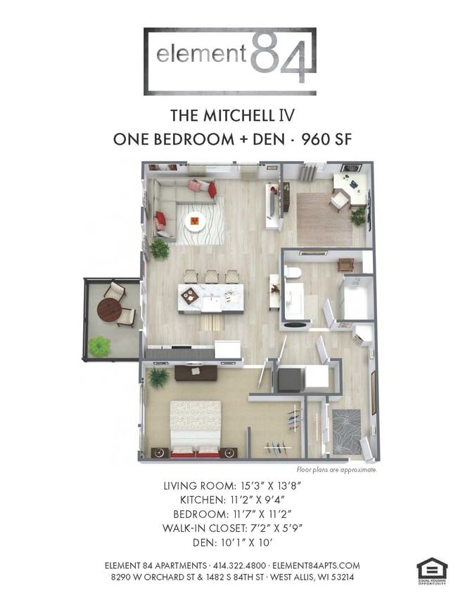 Floor Plan - Mitchell 3