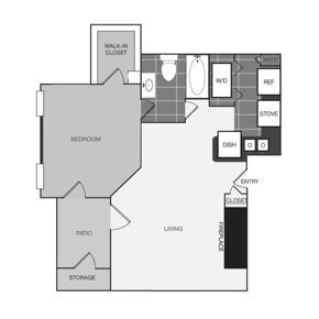 Floor Plan - A2 - The Blake