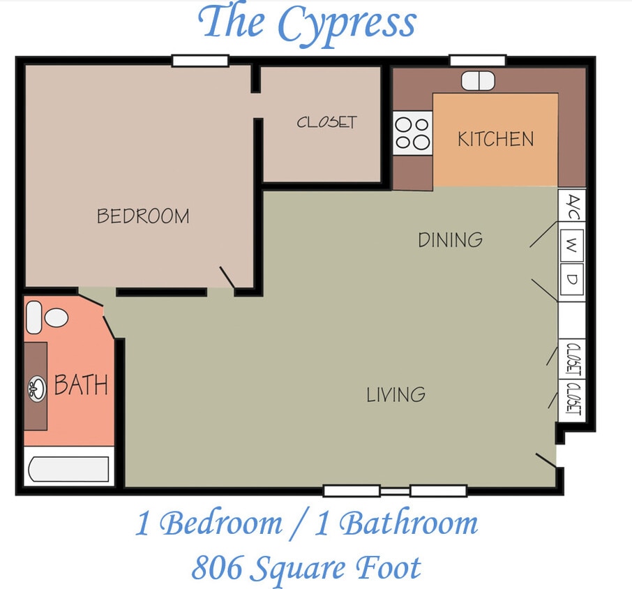 Floor Plan - The Cypress