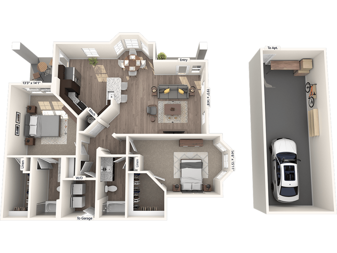 Floor Plan - B2-1252