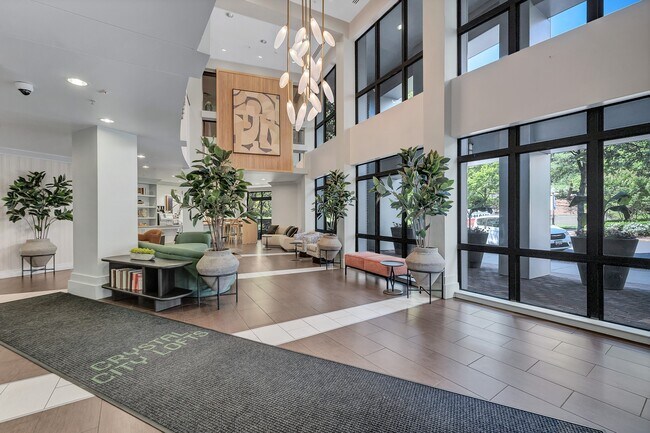 Renovated Lobby - Crystal City Lofts