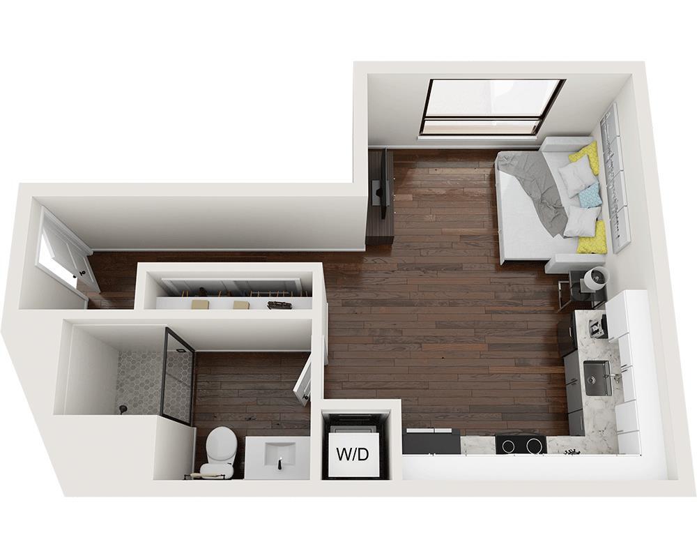 Floor Plan - Studio E1E22