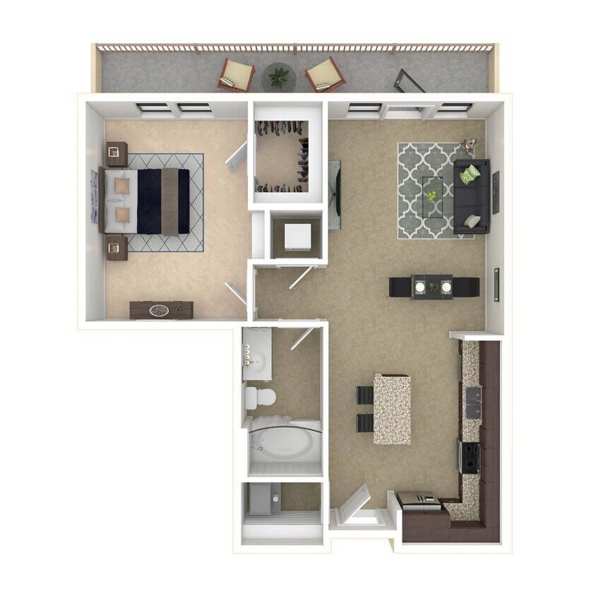 Floor Plan - 1B