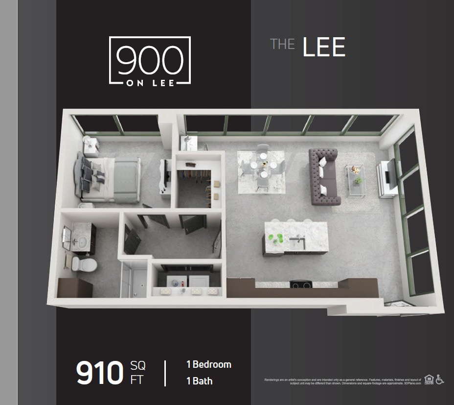 Floor Plan - The Lee