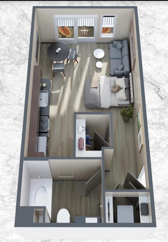 Floor Plan - Studio S1