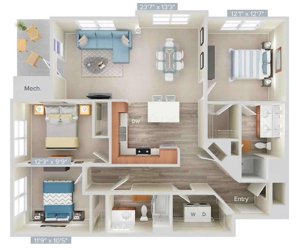 Floor Plan - C1-1397-Ter