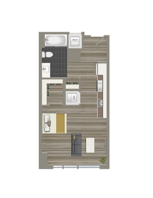 Floor Plan - Studio D