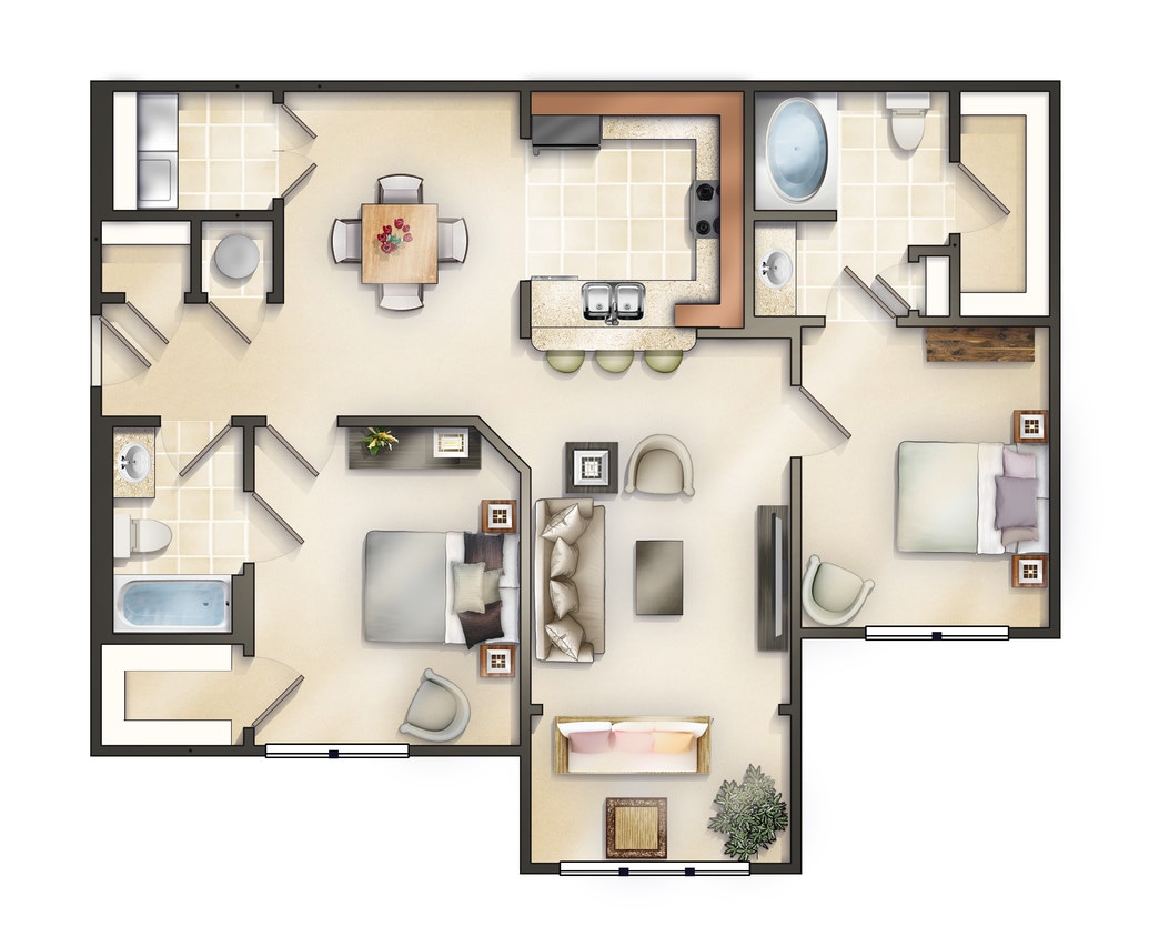 TWO BEDROOM RALEIGH WITH SUN-ROOM - The Raleigh with Sunroom