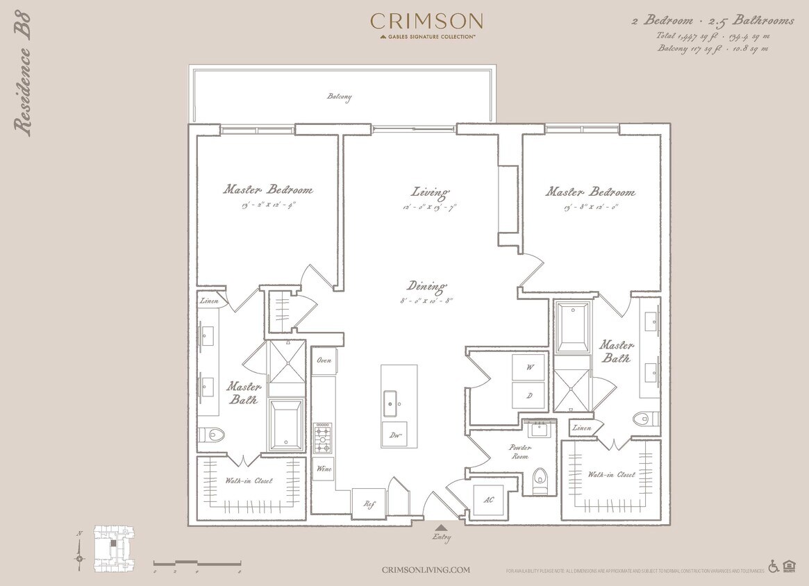 Floor Plan - Residence B8