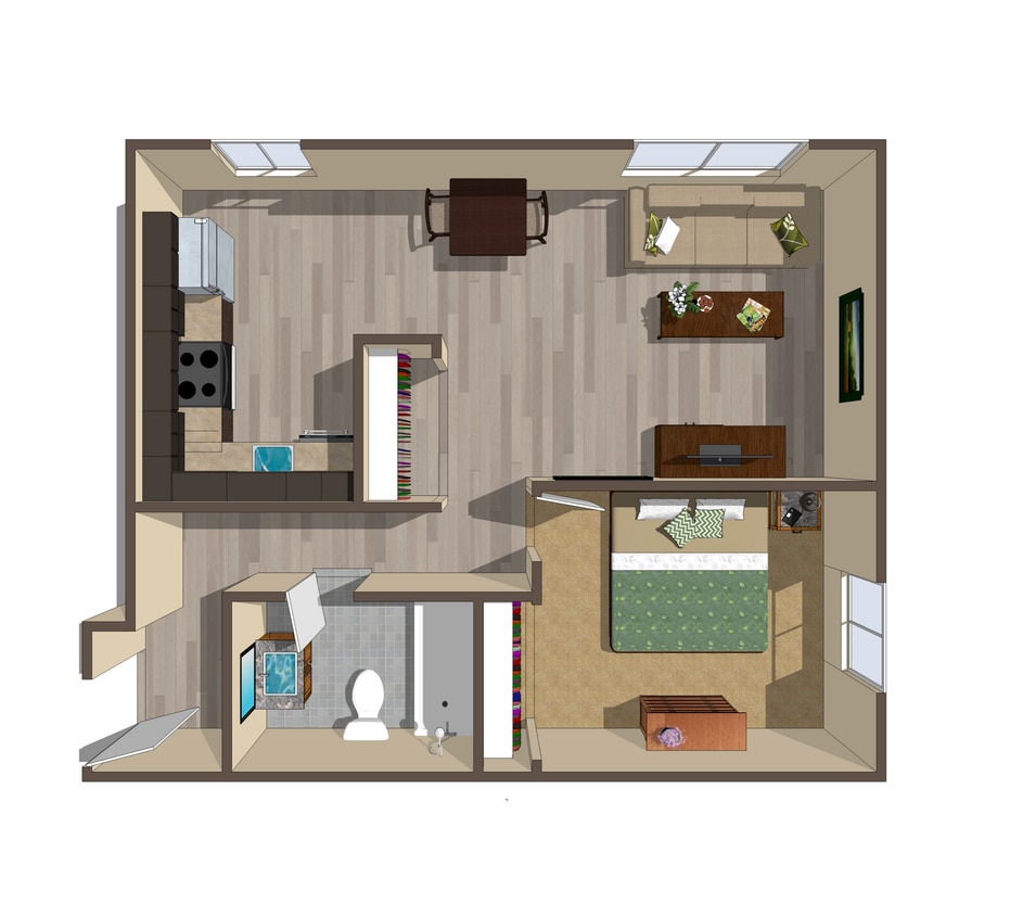 Floor Plan - Floor Plan A1-3