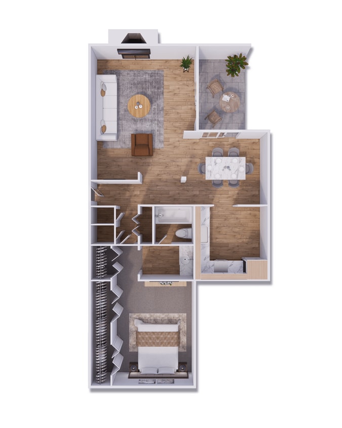 Floor Plan - Gardens A8