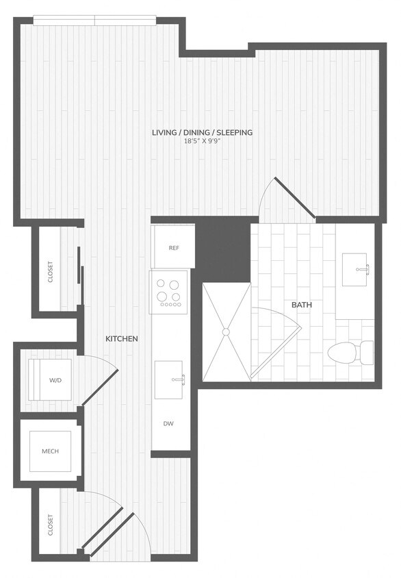 Floor Plan - Studio-B West Medley