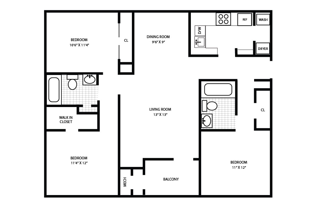Floor Plan - The Willow