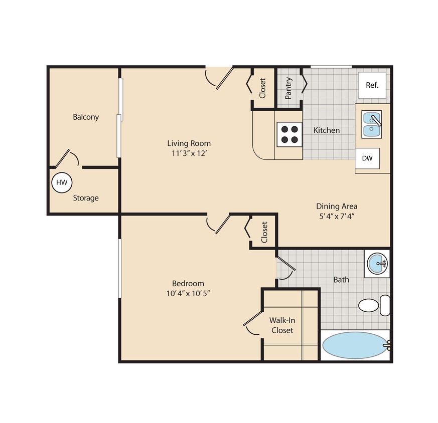 Floor Plan - A1 Premier