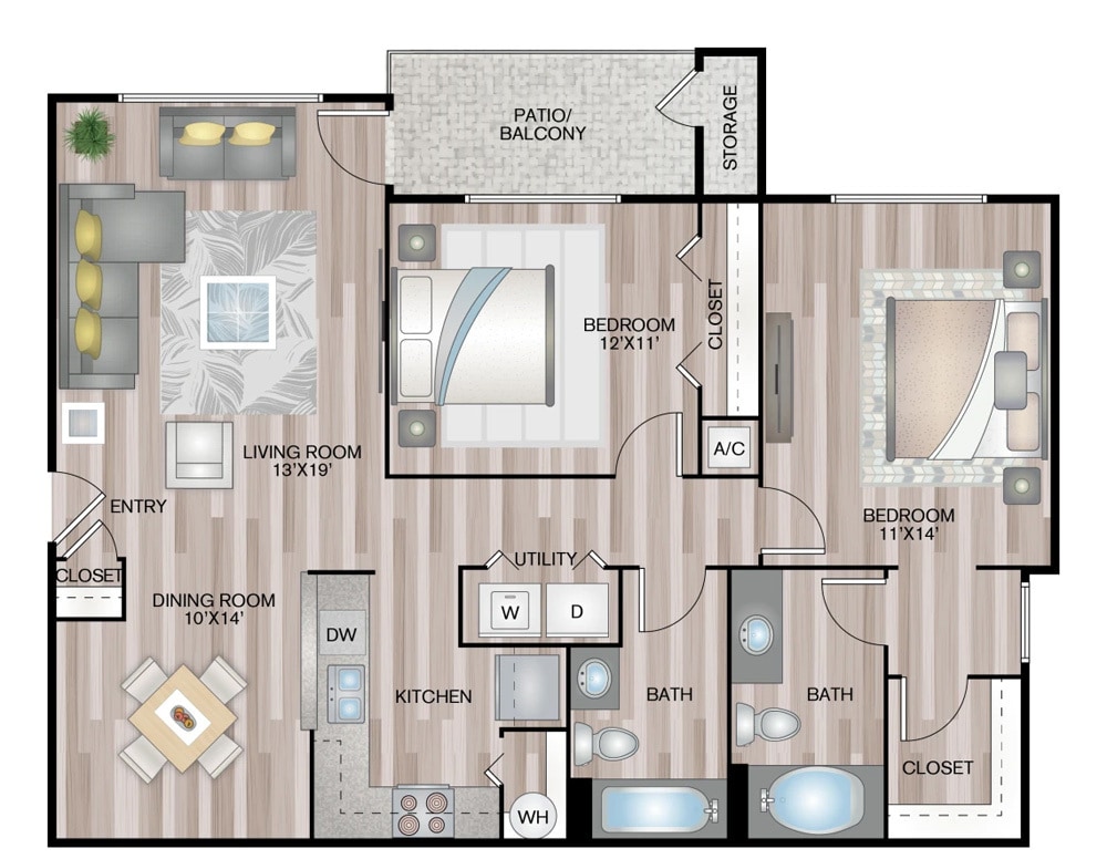 Floor Plan - The Richmond
