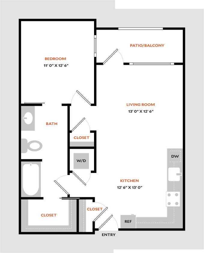 Floor Plan - Plan 1G