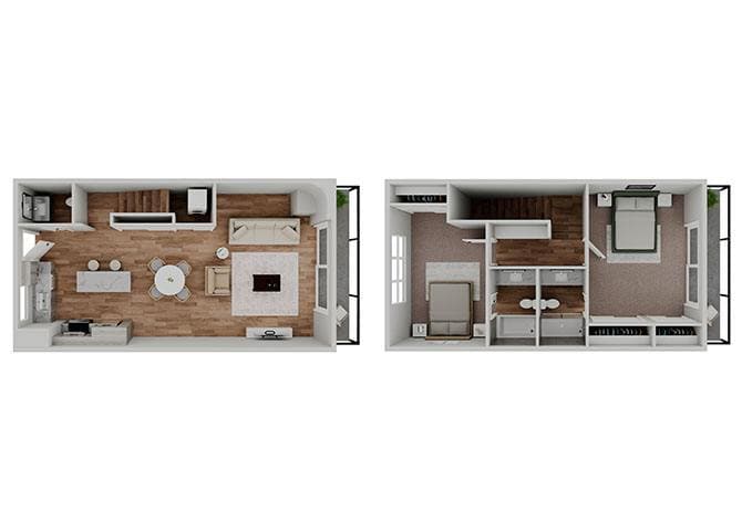 Floor Plan - B06T Townhome