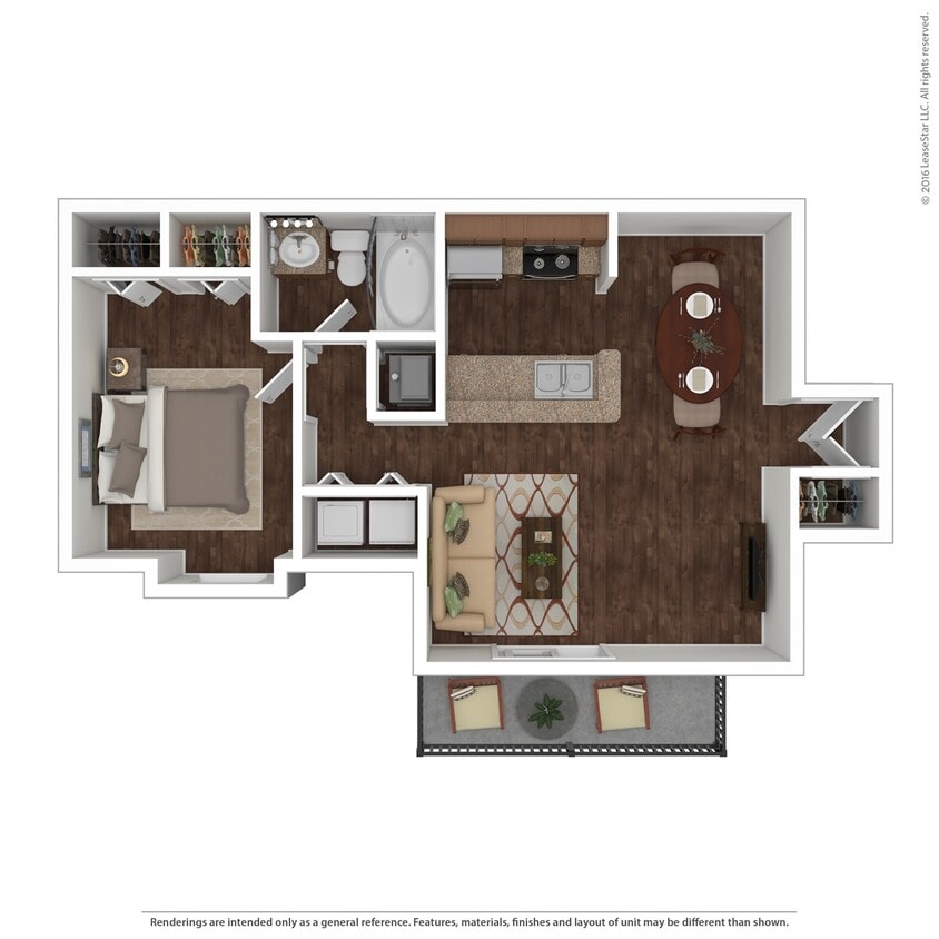 Floor Plan - The Scarlett