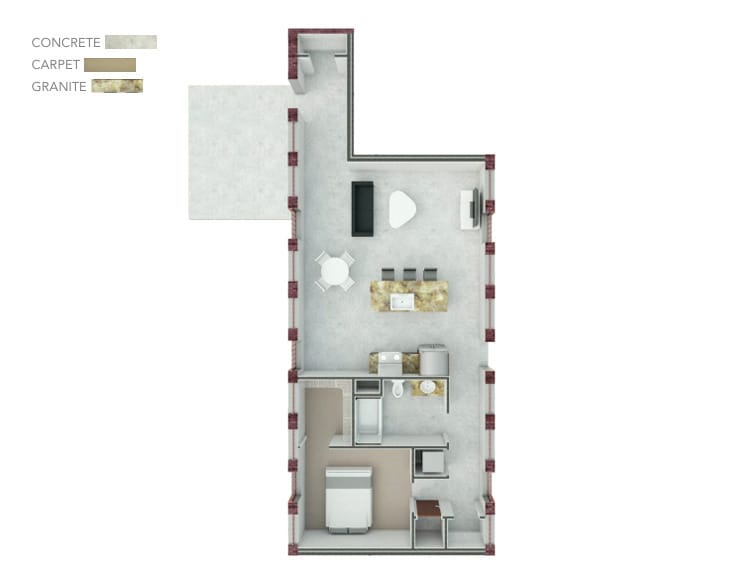 #8472 - 1B1B Patio A -Liberty Crest